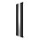 AICA (Black, 1800x499mm) Vertical Mirror Radiator 2