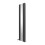 AICA (Anthracite, 1800x381mm) Vertical Mirror Radiator 2