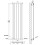 AICA (Black, 1800x553mm) Vertical Mirror Radiator 3