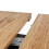 (Black) Table télescopique avec 3 niveaux de rangement, table à manger multifonction 4