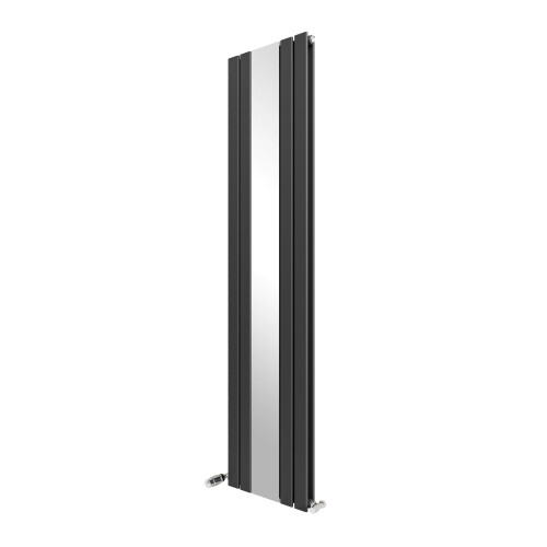 AICA (Anthracite, 1800x417mm) Vertical Mirror Radiator 1