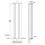 AICA (Anthracite, 1800x417mm) Vertical Mirror Radiator 3