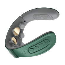 Smart Spine Massager 3D 5 Mods 15 Gears Intelligent Spine Neck Massager with Heat Vibration Green