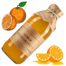 Naturlig appelsinsirup af appelsiner 330ml
