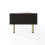Nervata 2 Drawers Coffee Table Black 7