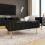 Nervata 2 Drawers Coffee Table Black 3