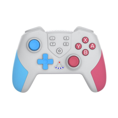 Compatible with the Switch PRO wireless Bluetooth game controller with NFC macro programming and wake-up vibration function - gray