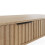 Nervata 2 Drawers Coffee Table Oak 8