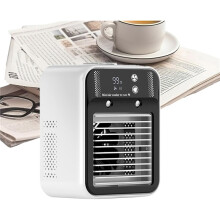 Tragbarer Luftkühler Ventilator für Räume leiser 2 Stufen Zuhause Schlafzimmer Büro Garage Küche Studentenwohnheim