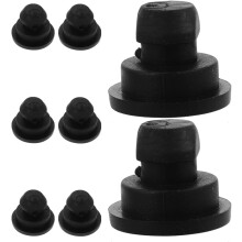 Pieds de rechange en caoutchouc pour pots (8 pièces) - Résistants à l'usure et indéformables - Design simple et élégant