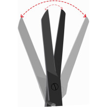 Lot de 3 ciseaux à sourcils et tondeuse à poils de nez en acier inoxydable