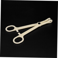 Pince à piercing jetable en plastique (lot de 5), réglable, pour une perforation douce et précise. Outil professionnel pour le piercing corporel.