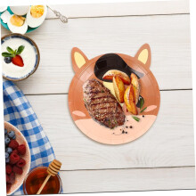 Assiettes en papier à motifs d'animaux de la ferme, 50 pièces, jetables, épaisses et décoratives, de 18 cm (7 pouces)