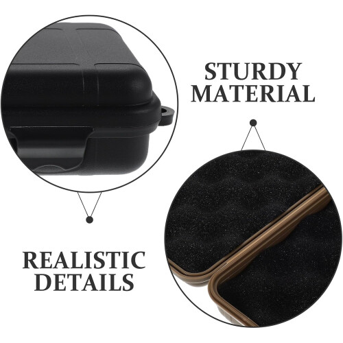 2Pcs Large Outdoor Survival Storage Box Set, Waterproof Shockproof Dry Case 2