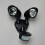Litecraft Lune Twin Floodlight with Sensors, Black 5