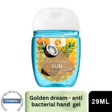 Aquarius Fun in the Sun Hand Gel Antibacterial Scented Pocket Sanitizer - 29ml