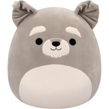 Squishmallows Original 16-Inch Shaun the Grey Schnauzer | Collectable Cute Plush Toy, Cuddly Toys for Children, Soft Toys, Cute Teddies Suitable for