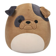 Squishmallows Original 16-Inch Loafer the Brown Bulldog | Collectable Cute Plush Toy, Cuddly Toys for Children, Soft Toys, Cute Teddies Suitable for