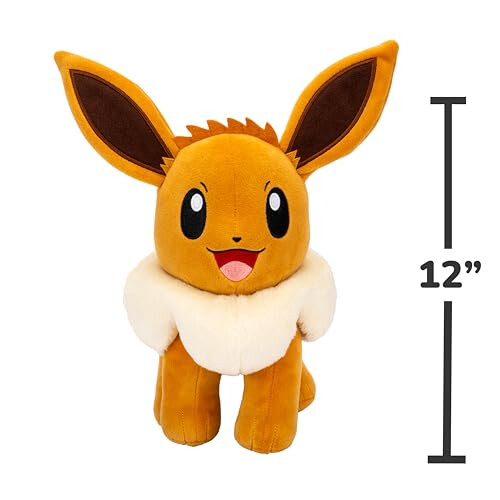 Pokémon Pokémon Eevee Plush - 12-Inch Soft Plush with Authentic Details 2