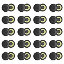 20Pair Sponge Ear Pads Cushion Cover Earpads Replacement for Evolve 20 20Se 30 30II 40 65 65+ Headset