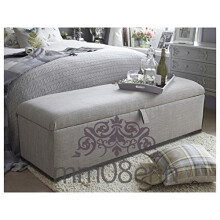 mm08enn Luxury beautiful victoria ottoman,storage box and footstool in and 4 sizes sizes (small, Beige)