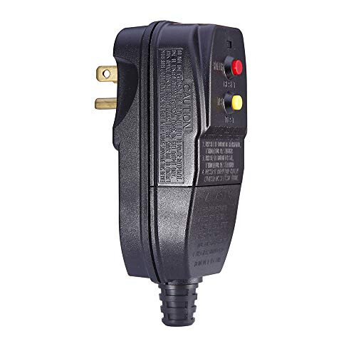 WELLONG Replacement GFCI Plug 15Amp 3 Prong 120V