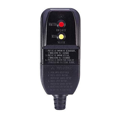WELLONG Replacement GFCI Plug 15Amp 3 Prong 120V 2