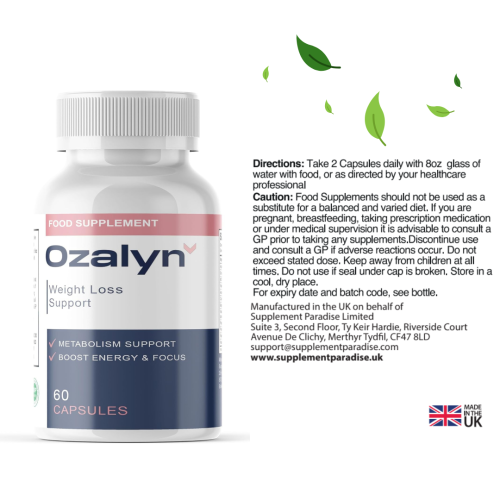 Ozalyn Weight Loss Support 60 Capsules 2