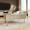 Nervata 2 Drawers Coffee Table Ivory 2