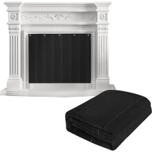 39x32 Inch Fireplace Blocker Blanket,Fireplace Draft Stoppers for Save Energy,Fireplace Cover with Hook and Loop Tapes Stops Overnight Heat Loss