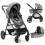 Gymax GYMAX Foldable Baby Stroller(Gray, Without footmuff: 89 x 60 x 111 cm) 1