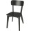 IKEA LISABO Black Dining Chair 1
