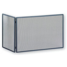 Spark Guard with Mesh Grille Black Steel 750 x 450 x 500 mm (W x W x H)