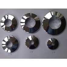 PIPE COLLAR COVER CHROME 35MM X 1