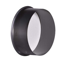 FIREFIX O120/K Blue Gloss Sheet Stove Pipe Capsule/Wall Food Cover Diameter 120 mm for 0.6 mm Thick Stove Pipes Blue