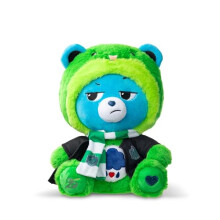 Care Bears x Harry Potter Slytherin Grumpy Bear 30cm Hoodie Plush – Premium Hogwarts House Collectible, Ages 4+, Brown