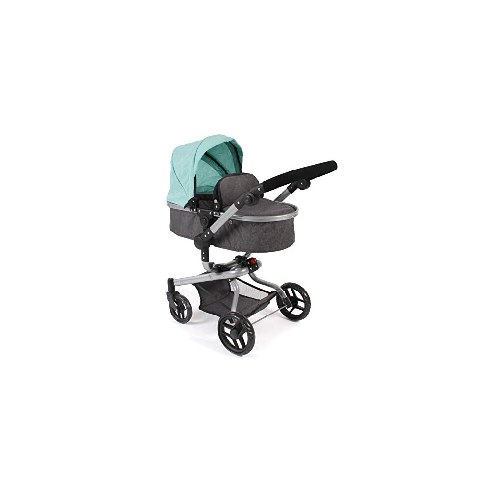 Bayer Chic 2000 Yolo 593-42 Combination Doll's Pram Melange Mint