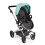 Bayer Chic 2000 Yolo 593-42 Combination Doll's Pram Melange Mint 3
