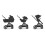 Cybex Eos Lux BLK/AtonB2UK RBA 3