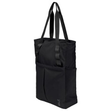 Jack Wolfskin Unisex Zoya 2-in-1 Tote Shoulder Bag, Black, black, One Size