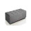 COOL BED Grey Chenille Fabric Cube Large Ottoman Storage Box Storage Bench Seat Stool Footstool Blanket Toy Boxes 1