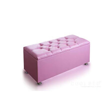 COOL BED Pink Faux Leather Chesterfield Large Ottoman Storage Box Storage Bench Seat Stool Footstool Blanket Toy Boxes