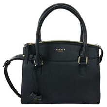 RADLEY Sandham Zip Top Multiway Top Handle Satchel Bag Medium (Navy)