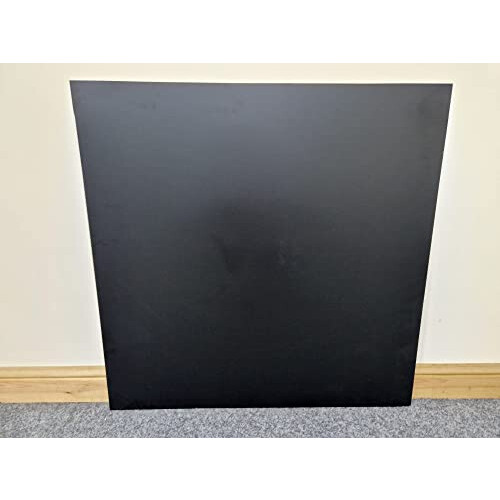 Black Effect HPL Laminate Fireplace Back Panel Only