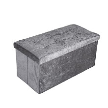 Artistic Fashionista Limited Ottoman Storage Box Faux Leather Folding Footstool Rest Seat Storage Stool Toys Chest Bench Blanket Linen Laundry Box