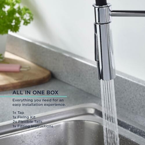 Bristan Bristan Silhouette Pullout Kitchen Mixer Tap 2