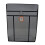 Inglenook Heavy 28" Black Fire Guard With Chrome Ring 1