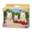 Sylvanian Families SYLVANIAN FAMILIES Threesome Family Rabbit Chocolate 1