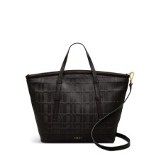 RADLEY London Bridgewater 2.0 - Check Women's Leather Medium Ziptop Top Handle, Dark Oak