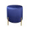 ASPECT Valentine Ottoman,Foot Stool- Blue Velvet 1